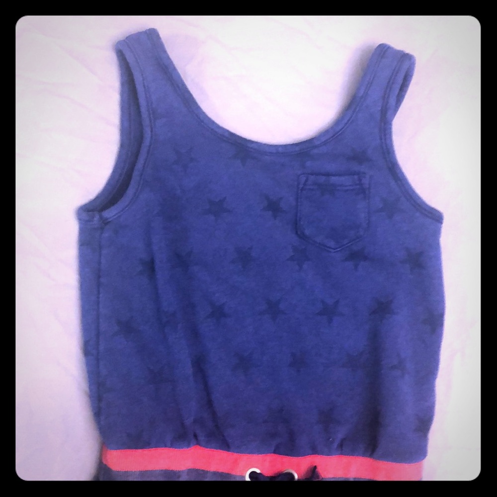 Cat & Jack one piece romper “stars”